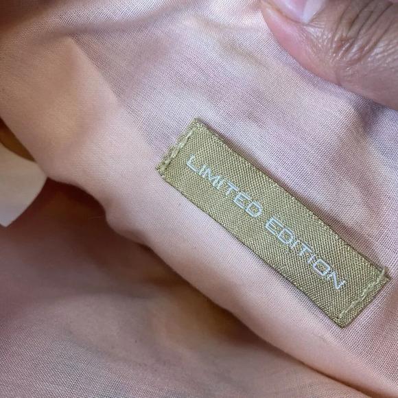 Y2K Limited Edition Small Crossbody Purse Floral Embroidered Cottagecore Pink - Picture 3 of 11